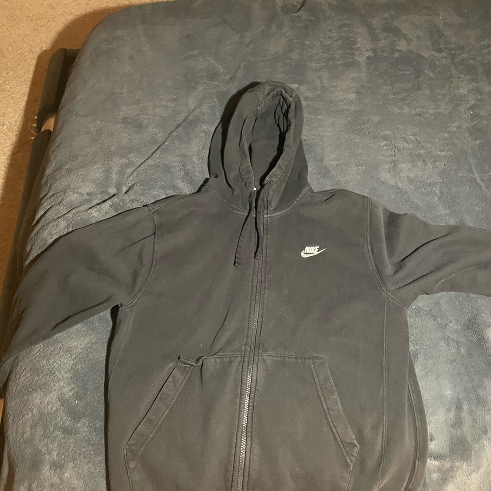 Nike Charcoal Full-Zip Hoodie